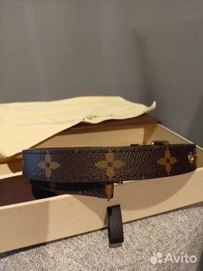 Кожаный ремень для сумки Louis Vuitton