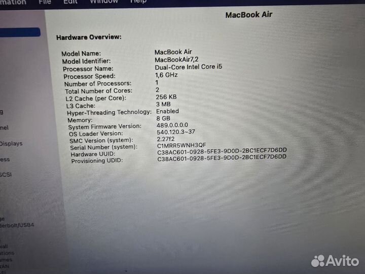 Несколько Apple macbook air 13 2015
