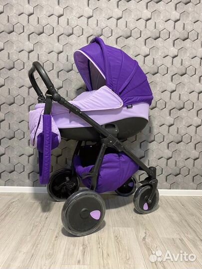 Коляска 3 в 1 Tutis Zippy New (Лаванда) как новая
