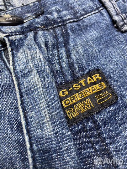 Джинсовые шорты беруды G-Star raw (M-L)