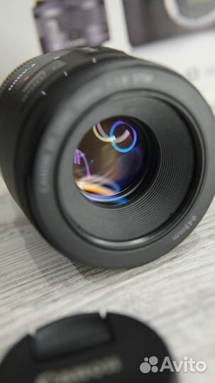 Объектив Canon EF 50mm f 1,8 stm