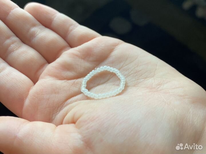 Кольцо из бисера