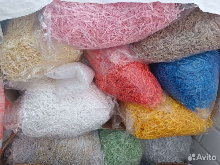 Бумажный наполнитель для подарков