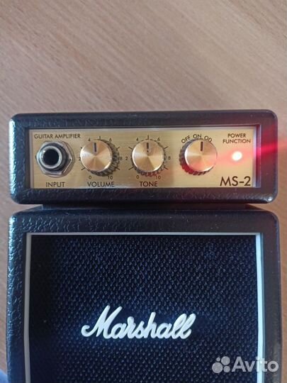 Гитарный комбоусилитель marshall micro amp ms-2