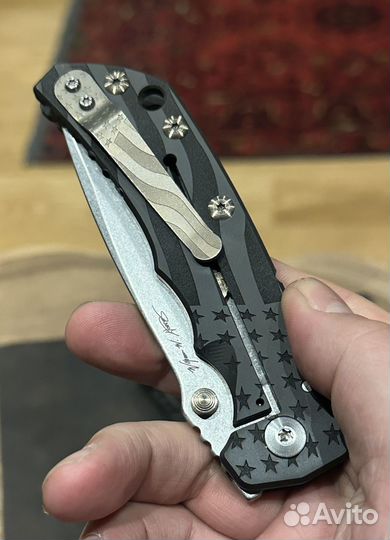 Нож Strider SMF + Spartan Blades Harsey Folder