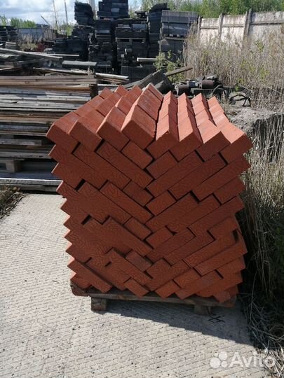 Кирпич одинарный полнотелый М125-М200 марочный