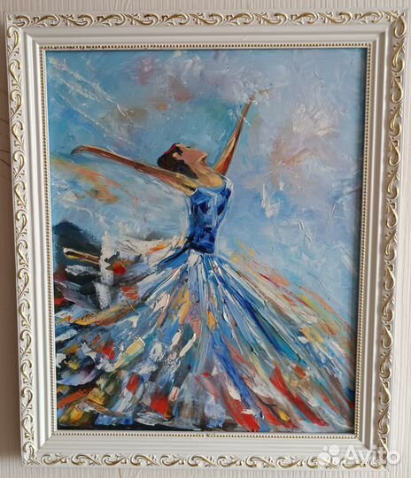 Картина маслом на холсте от автора