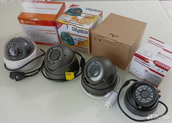 Видеокамеры: IP, AHD