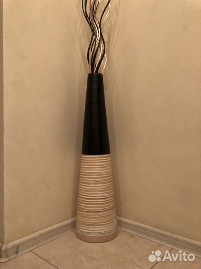 Ваза IKEA с декором новая