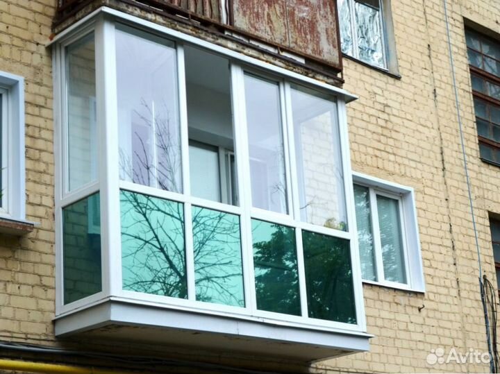 Комплексное остекление и отделка