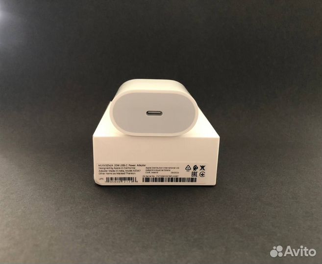 Адаптер питания Apple USB-C 20W Зарядка на iPhone