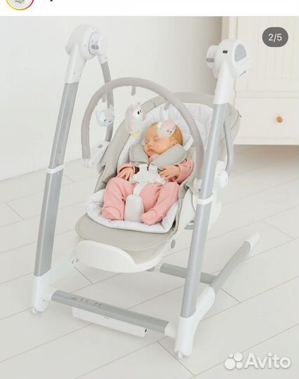 Стульчик для кормления, качели 4в1 my little chair