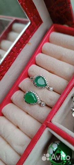 Серьги серебро 925