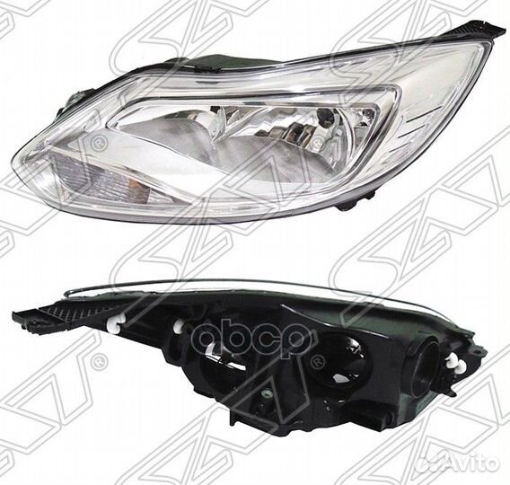 Фара ford focus III 11-15 LH хром ST-431-11A4L