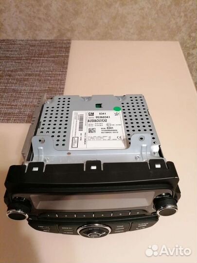 Штатное головное устройство на chevrolet cruze