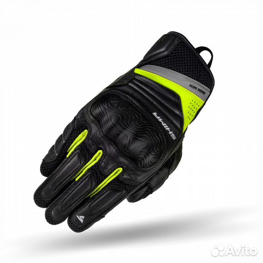 Мотоперчатки shima rush MEN fluo Новые