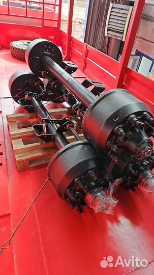 Ось для грузового полуприцепа