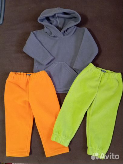 Штаны и кофта флисовые 86 bambinizon