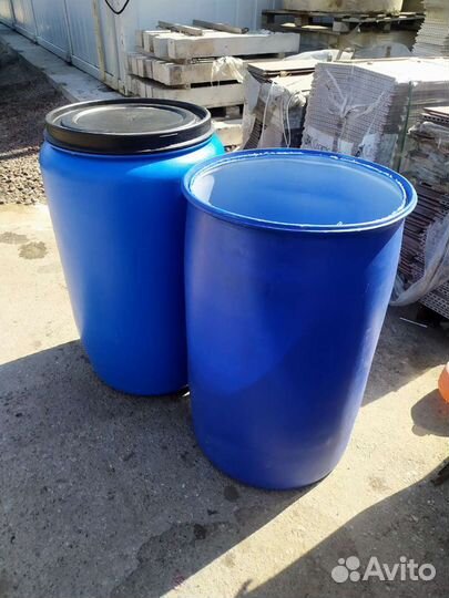 Пластиковые 225л. бочки-ёмкости, разный объëм