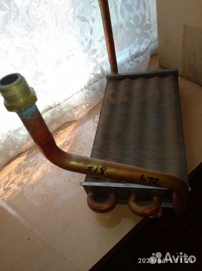 Теплообменник на газовый котел бош