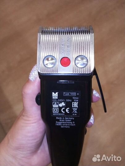 Машинка для стрижки волос профессиональная moser