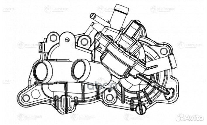 Корпус термостата для ам VW Polo Sedan (15),Sk