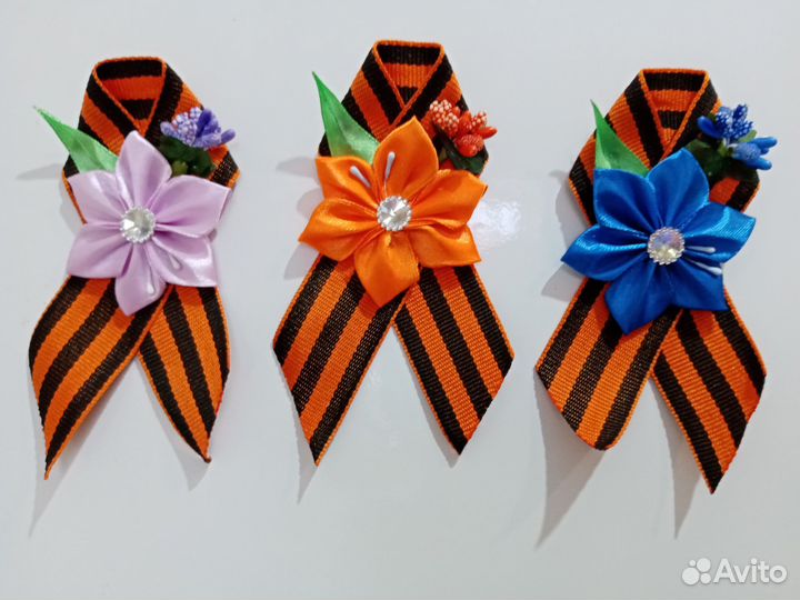 Георгиевская лента брошь