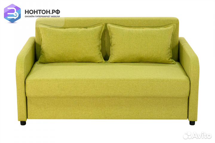 Диван еврокнижка Алекс 2 оливковый