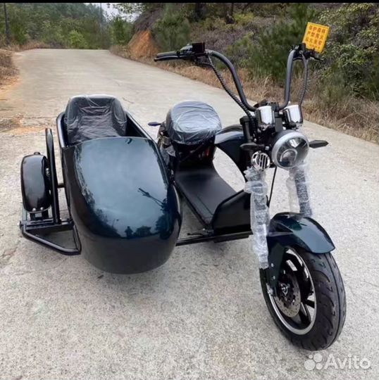 Электроскутер с люлькой, электробайк, мотоцыкл