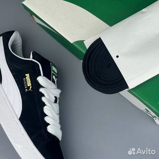 Puma Suede Classic XXI Black White