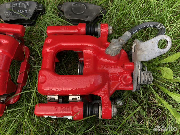 Тормоза задние vag 272 vw gti6