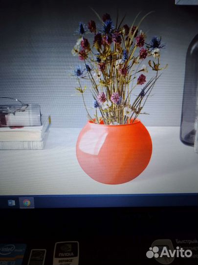 Ваза шар 10,3см