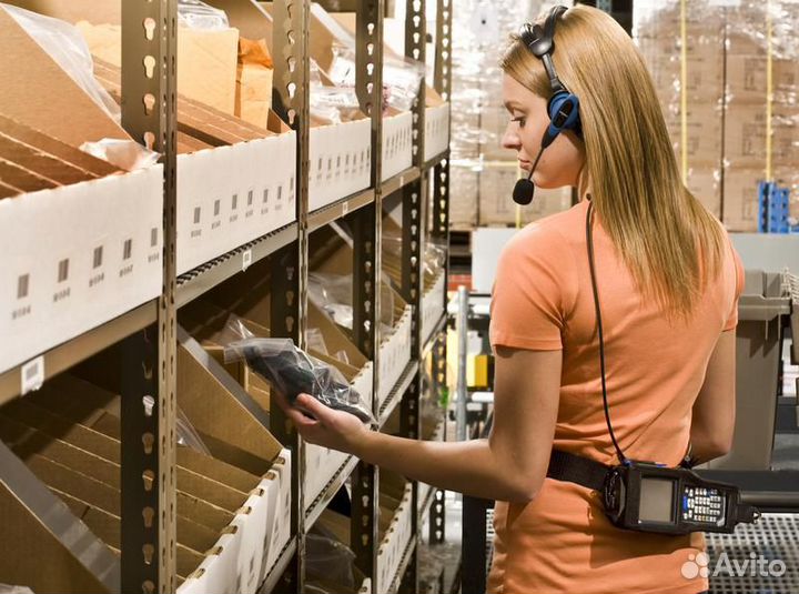 Сканировщик на складе /Вахта/ Выплаты Раз в неделю