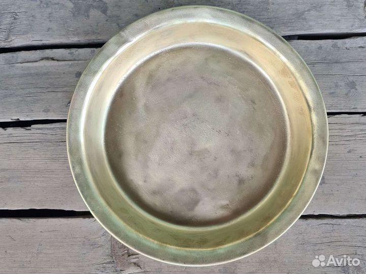 Латунный таз