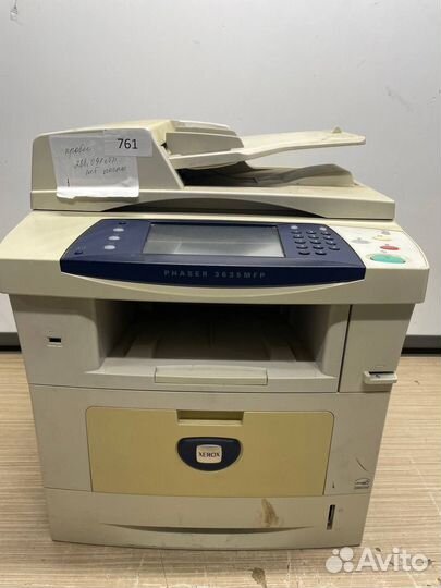 Xerox phaser 3635 mfp Пробег 288091 на запчасти