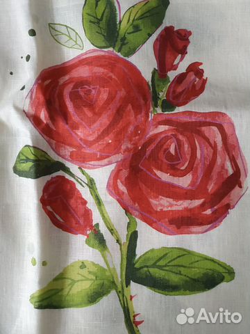 Ткань лен хлопок