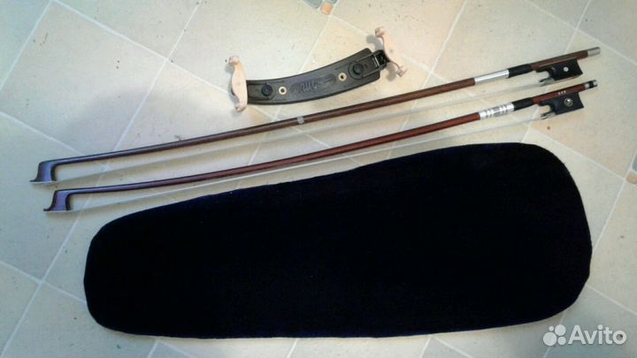 Футляр для скрипки, 1 смычёк, мостик FOM