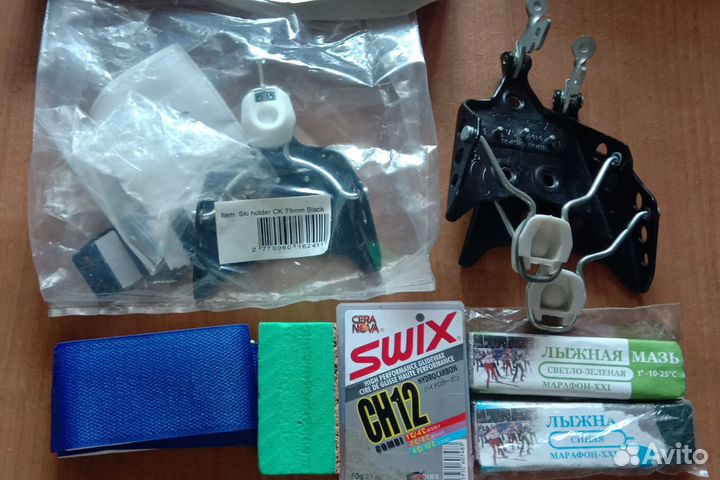 Крепления и мазь