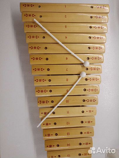 Ксилофон деревянный