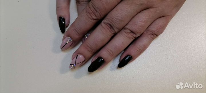 Маникюр педикюр гель лак