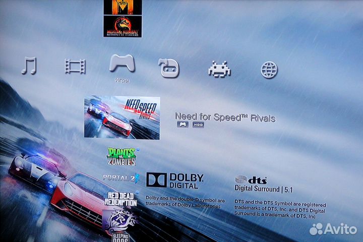 Sony ps3 прошита 150 игр