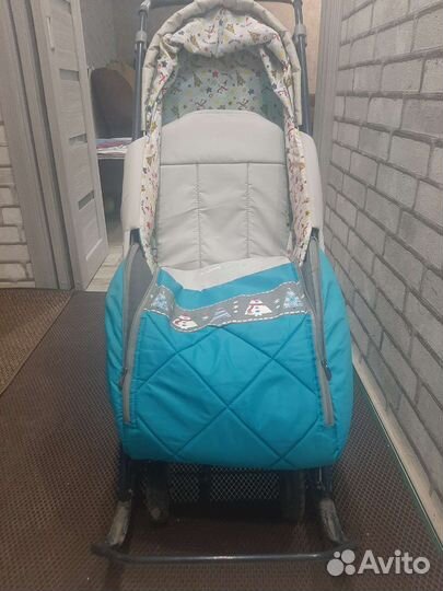 Коляска санки