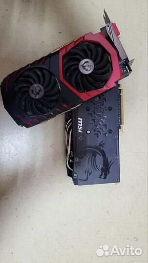 Видеокарта RX580 8GB msi Gaming X