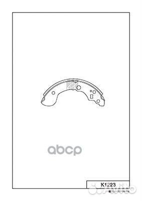 Тормозные колодки барабанные nissan primera 96