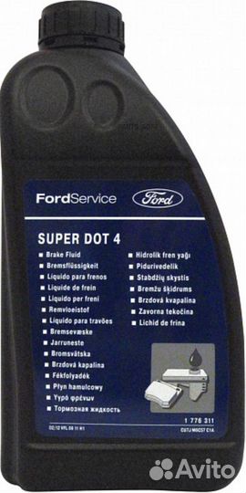 Ford 1776311 Тормозная жидкость DOT 4, 1л