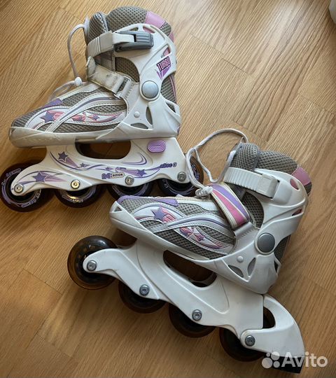 Ролики детские Reaction 29-33 и шлем