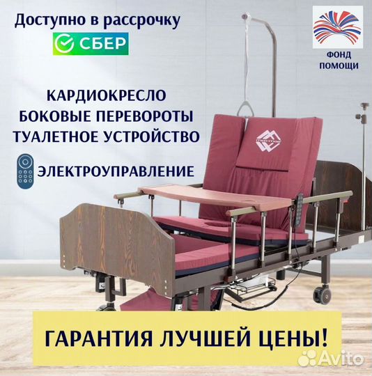 Кровать медицинская функциональная