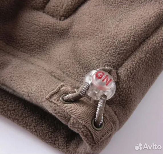 Мужская теплая куртка с флисовой подкладкой