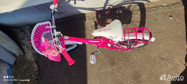 Детский велосипед для девочек stels talisman 14