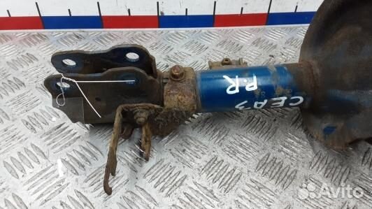 Стойка передняя правая mitsubishi outlander 2 (CEA